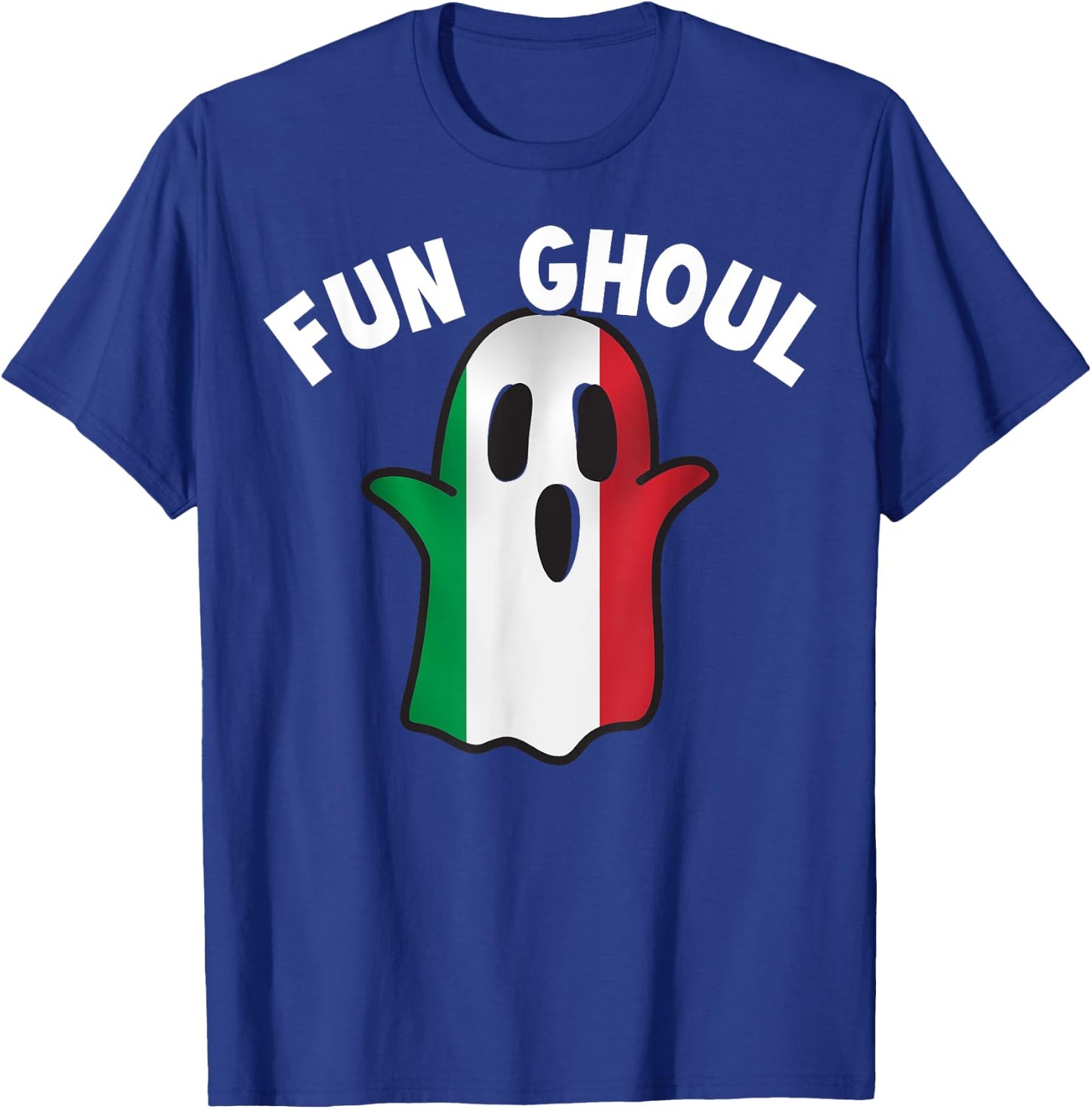 Fun Ghoul Halloween Themed Gift Italy Lovers Gift T-Shirt - T-Shirt | Royal