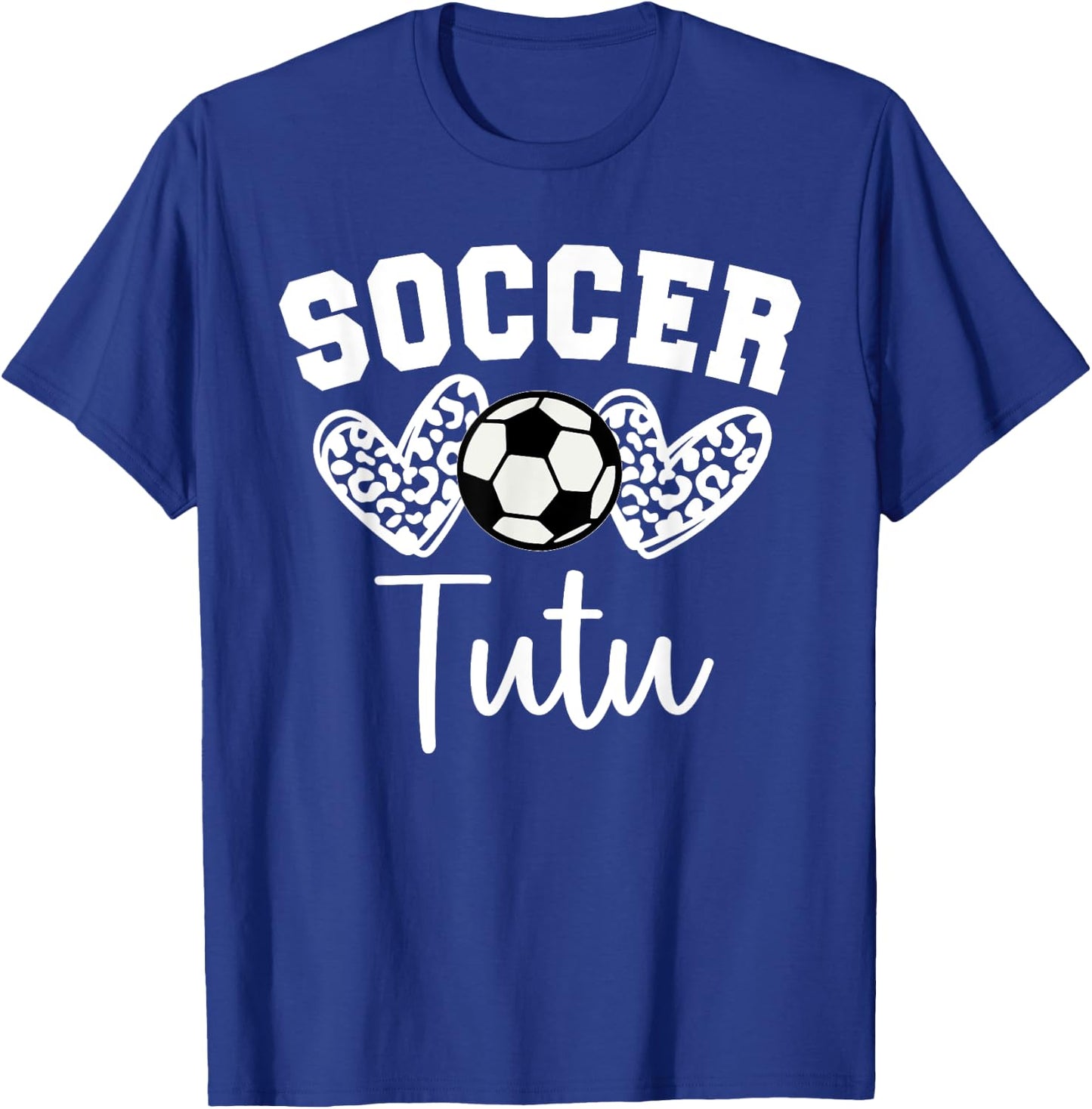 Soccer Tutu Matching Family Soccer T-Shirt - T-Shirt | Royal