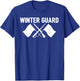 Winter Guard Gift Colour Guard Gift T-Shirt - T-Shirt | Royal