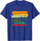 Vintage Rock Climbing Retro Climber Silhouette T-Shirt - T-Shirt | Royal