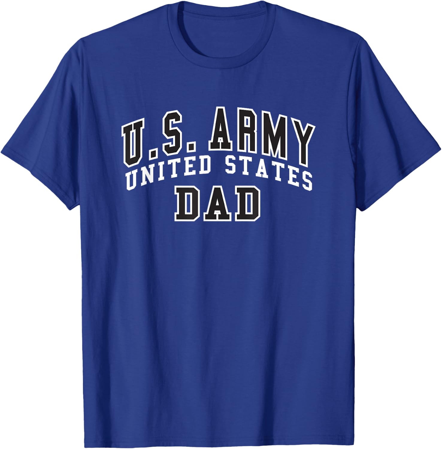 Military Army United States Dad Green Officially Licensed T-Shirt - T-Shirt | Royal