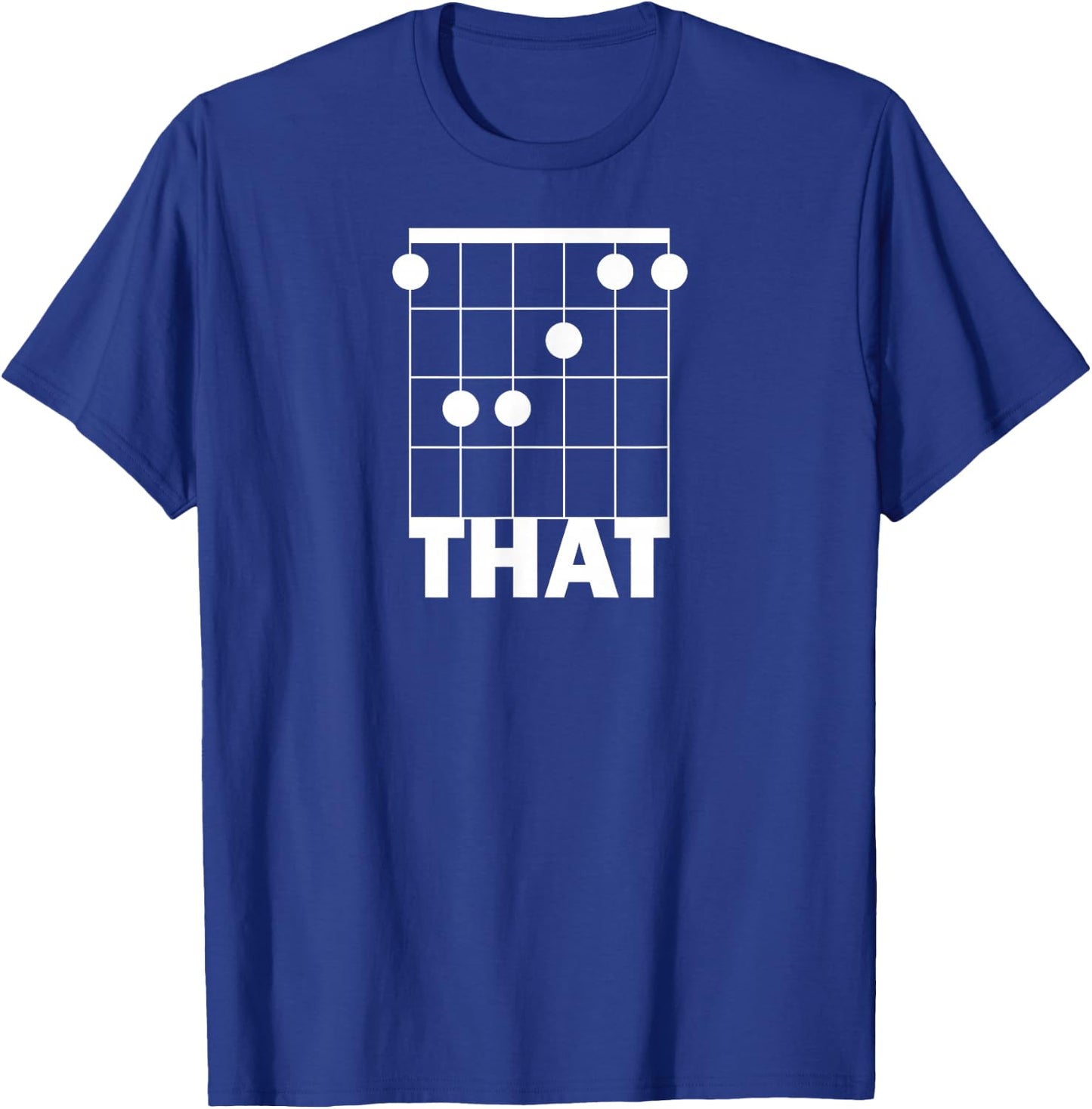 F That Funny Guitar Chord T-Shirt - T-Shirt | Royal