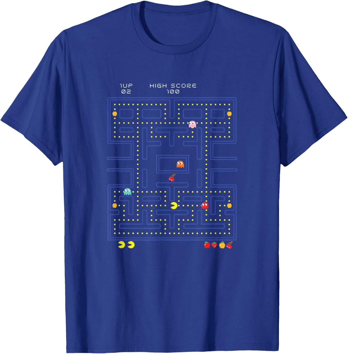 Retro Game Lover's Classic 8-Bit Video Gamer Nostalgia T-Shirt - T-Shirt | Royal