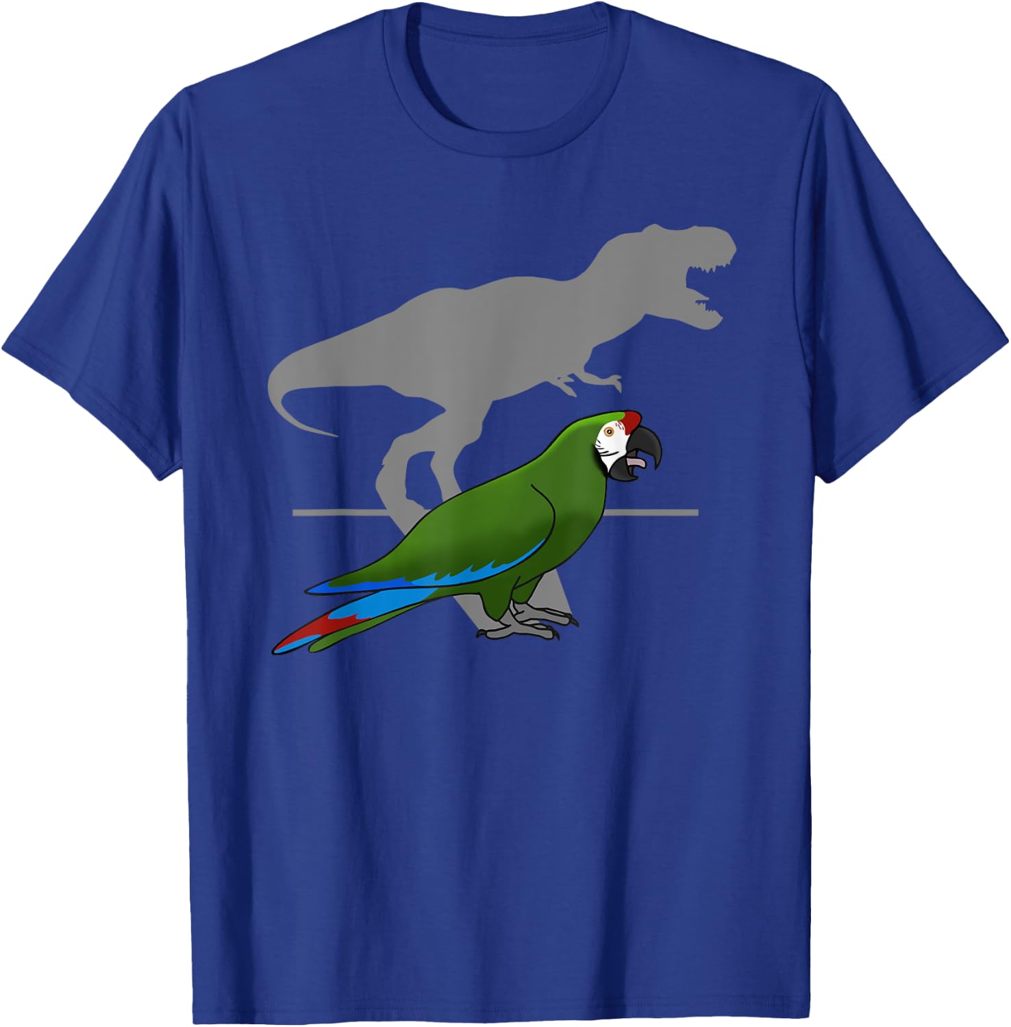 T-rex Military Macaw Birb memes Funny Parrot owner T-Shirt - T-Shirt | Royal