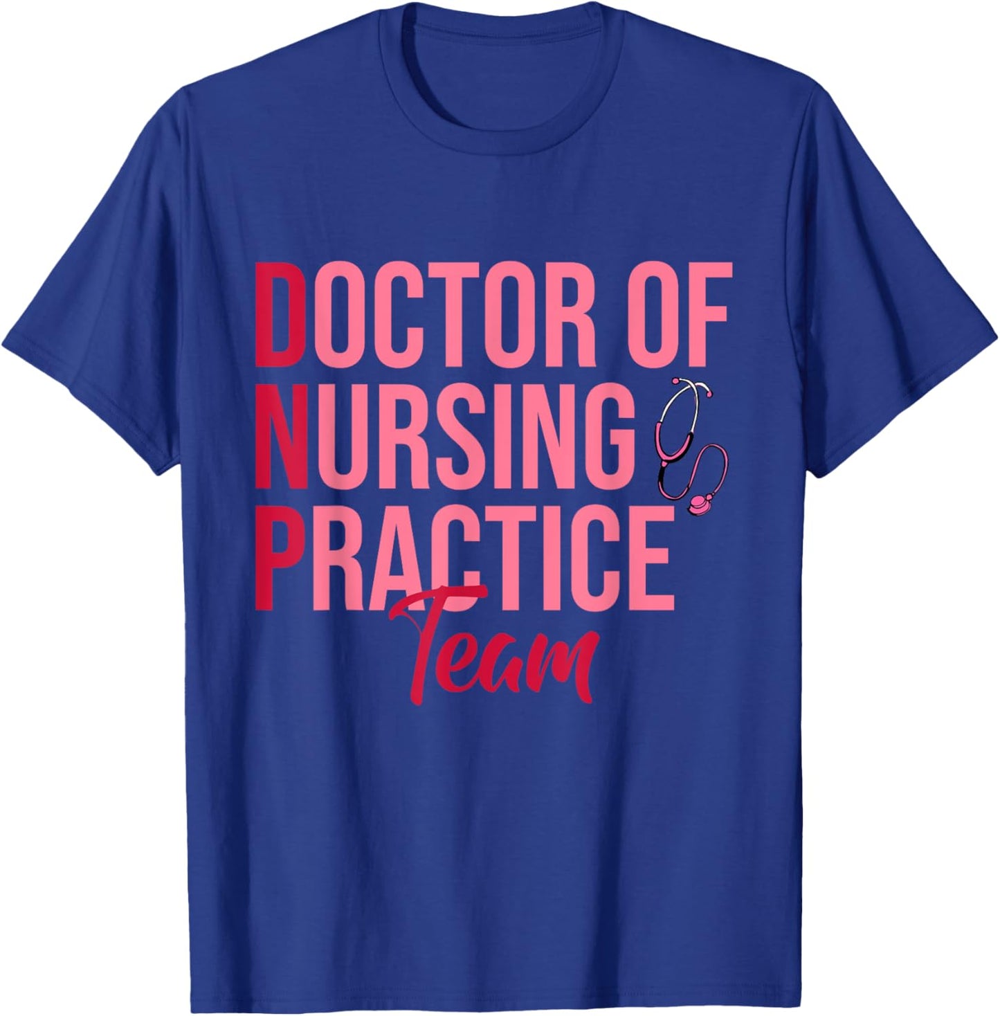 Retro DNP Doctor of Nursing Practice Brain RN Nurse DA1 T-Shirt - T-Shirt | Royal