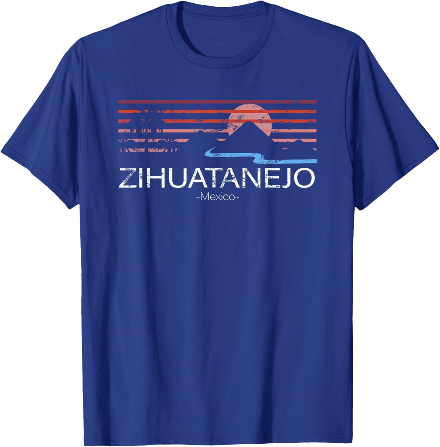 Zihuatanejo Mexico T-Shirt - T-Shirt | Royal