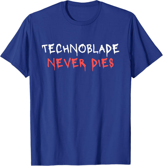 Technoblade Never Dies Funny T-Shirt - T-Shirt | Royal