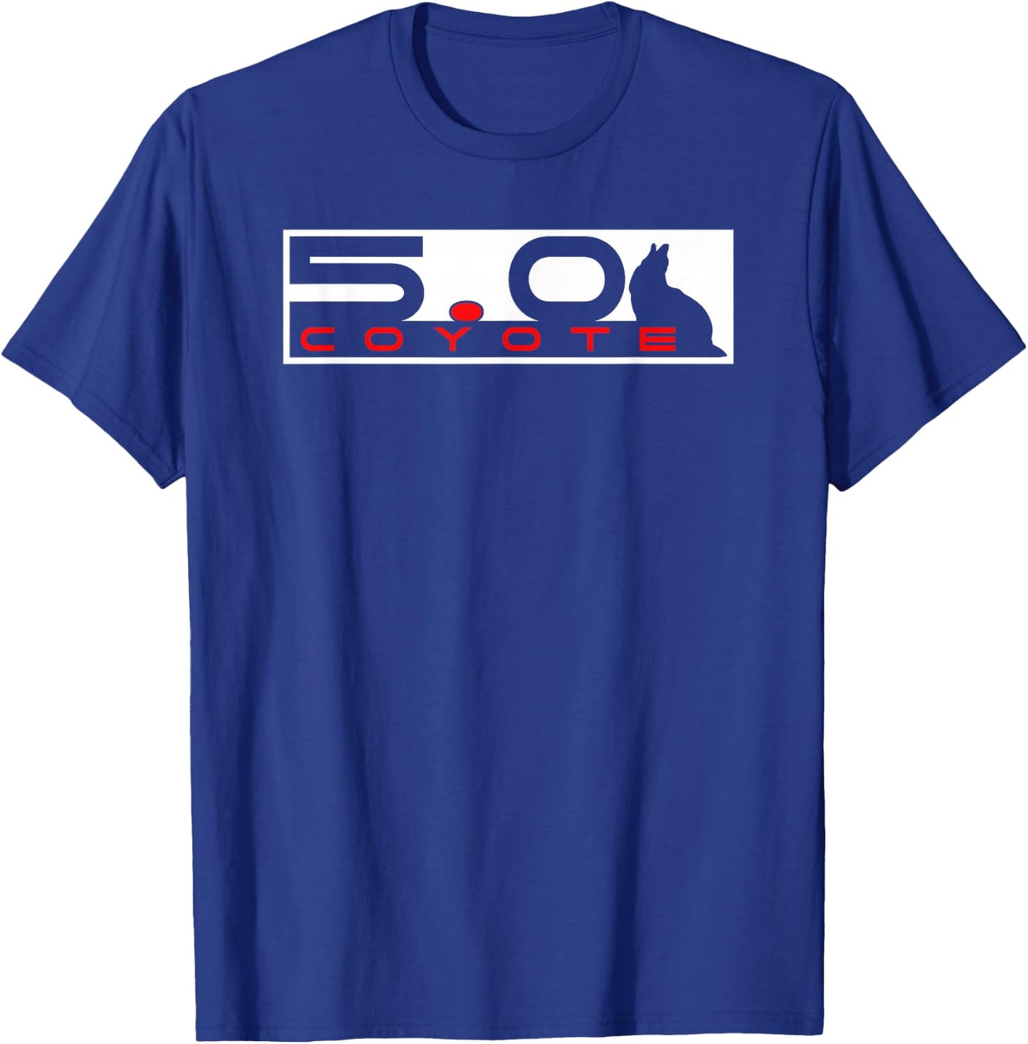 Coyote 5.0 Coyote Hunter Hunting Yotes S550 S197 T-Shirt - T-Shirt | Royal