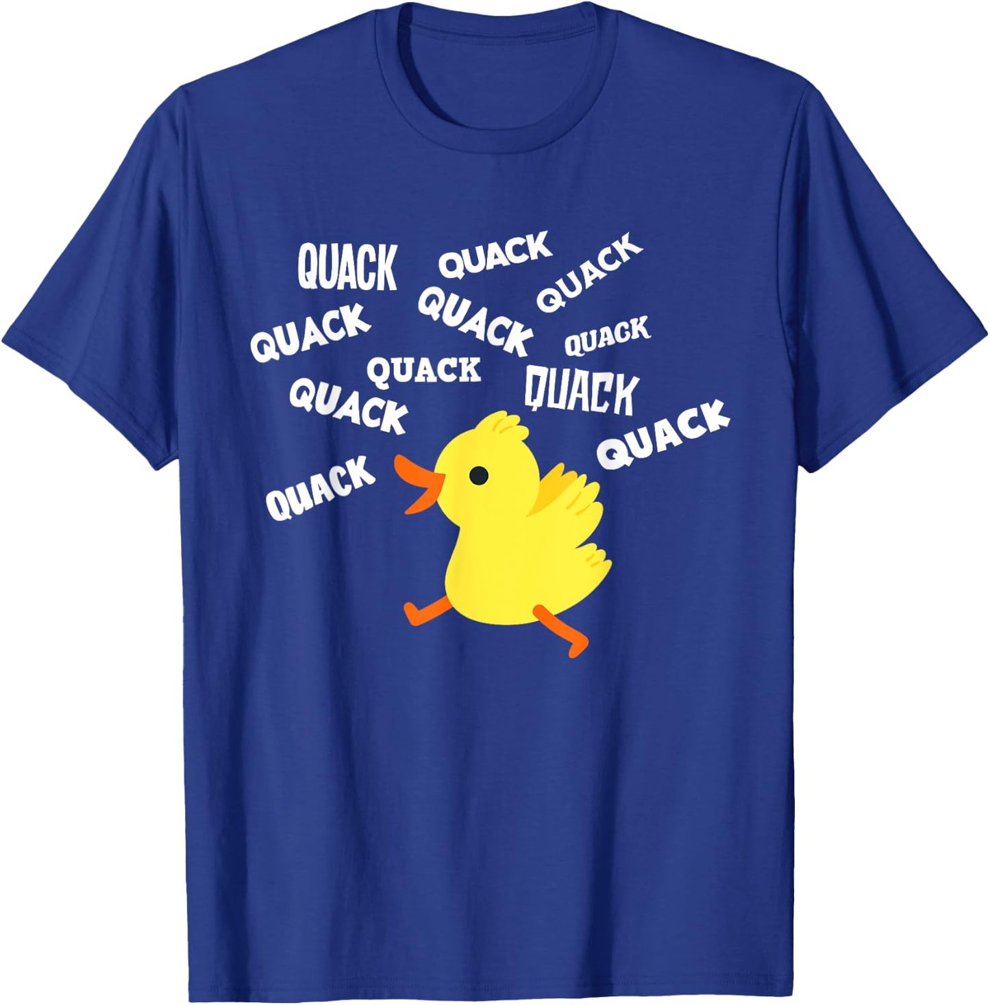 Quack Quack Quack Ducks Owner Farmer Funny Duck T-Shirt - T-Shirt | Royal