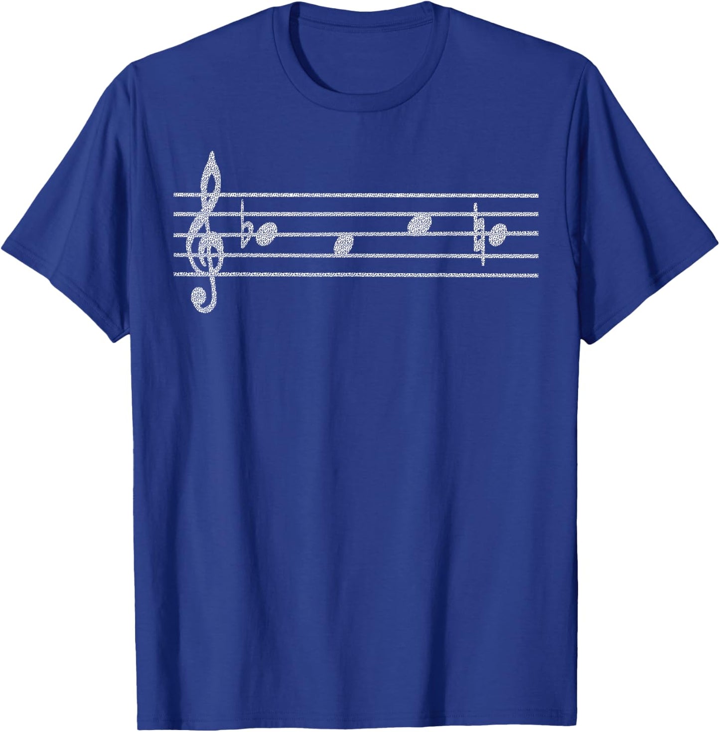 B A C H as music notes German notation musician T-Shirt - T-Shirt | Royal