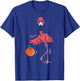 Bowling Flamingo Bowling Player Boys Girls Kid Toddler Youth T-Shirt - T-Shirt | Royal