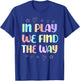 Funny Play Therapist Quote Child Behavioral Therapy T-Shirt - T-Shirt | Royal