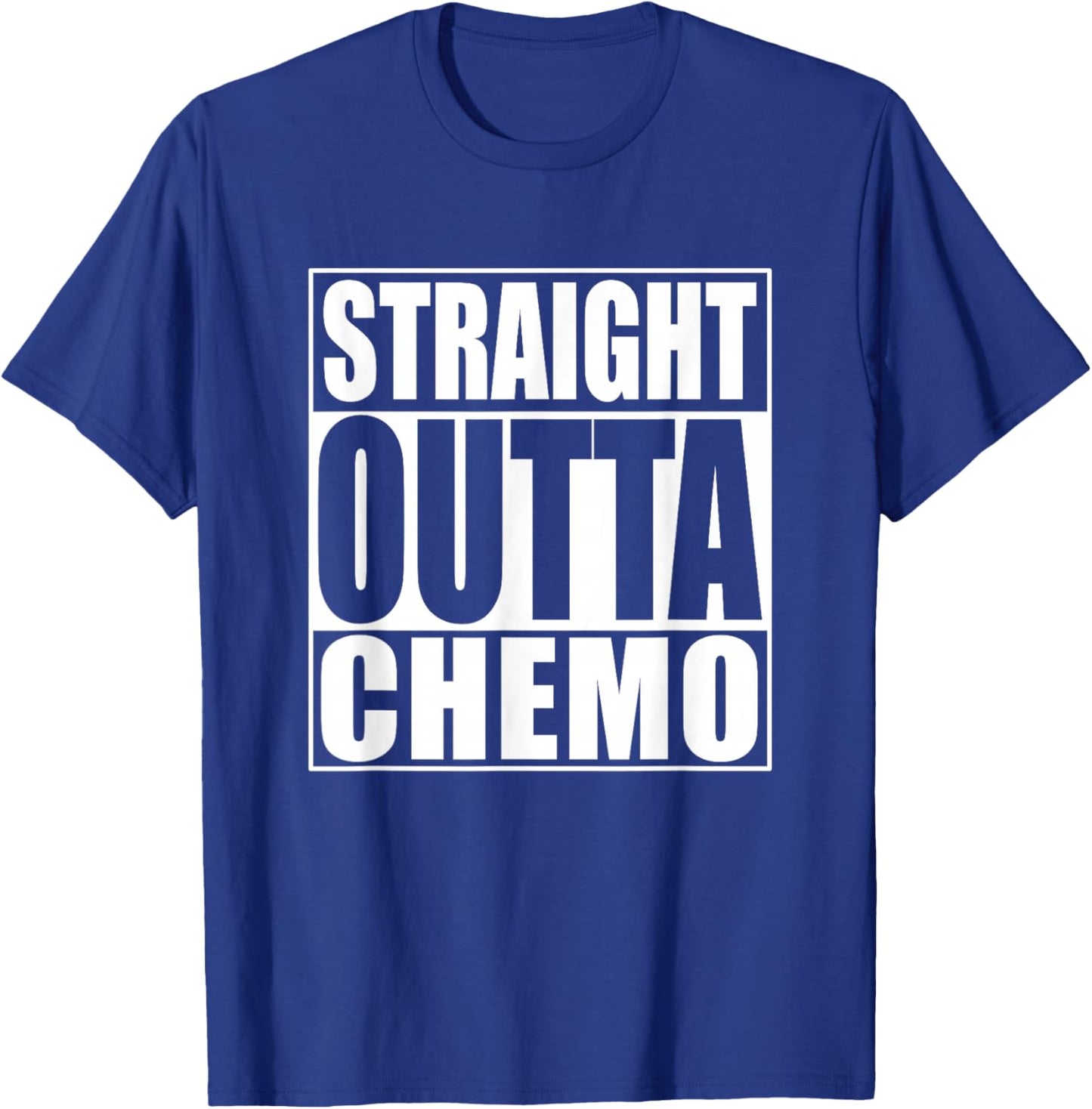 Straight Outta Chemo T-Shirt - T-Shirt | Royal