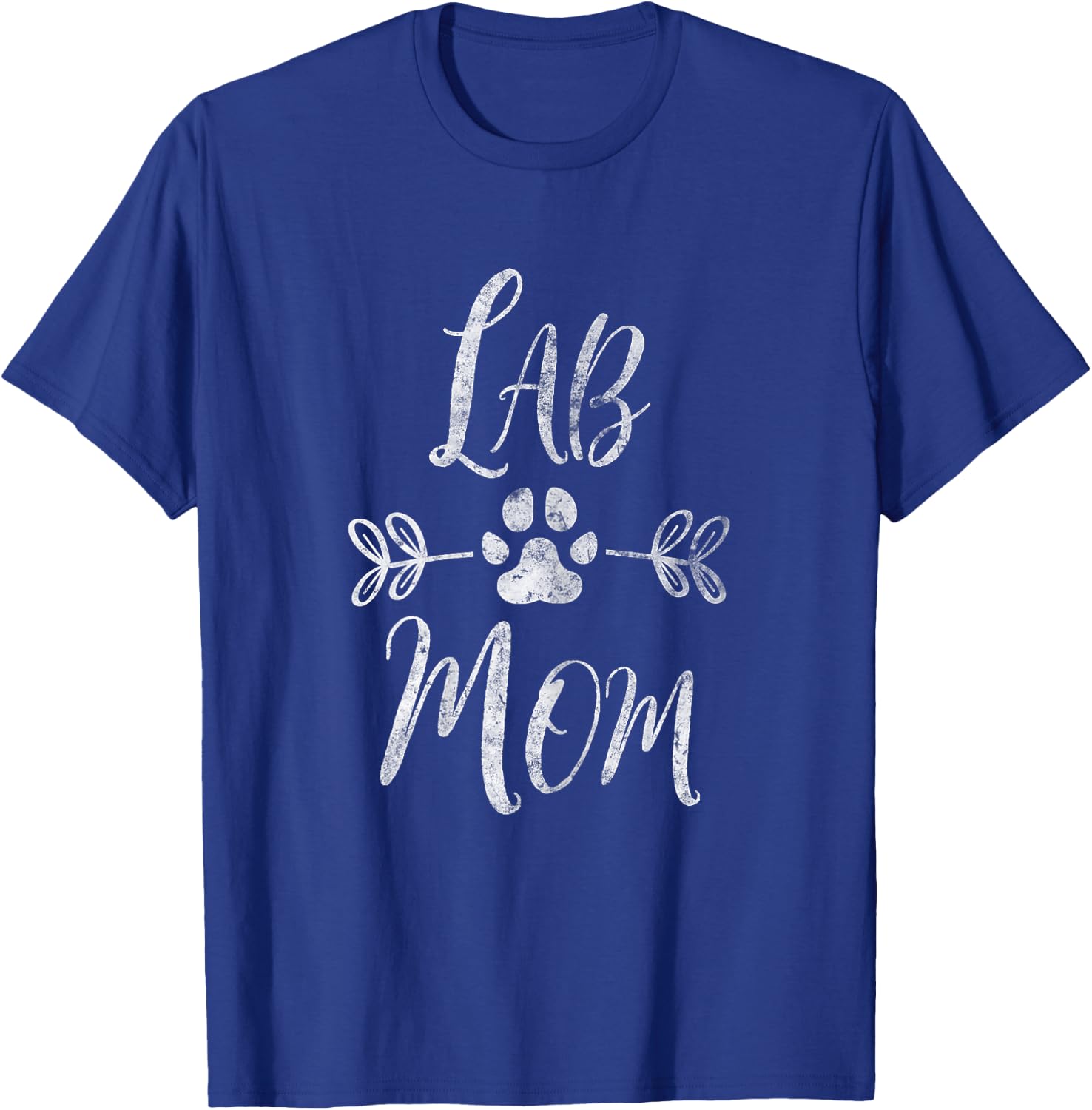 Lab Mom Shirt Labrador Retriever Lover Owner Funny Dog Mom T-Shirt - T-Shirt | Royal