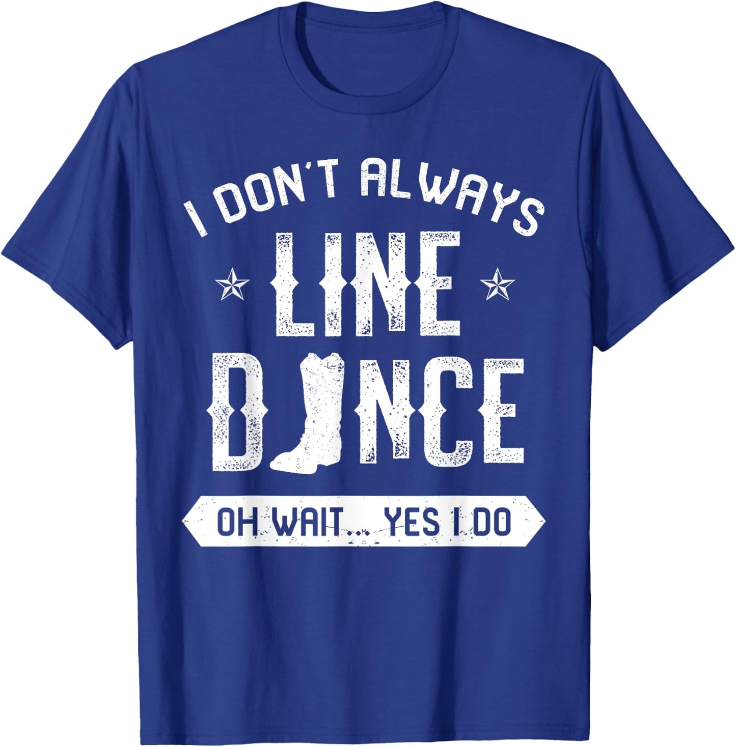 Line Dancing Group Dance Teacher Choreographed Dancer Gift Women Girls Kids T-Shirt - T-Shirt | Royal