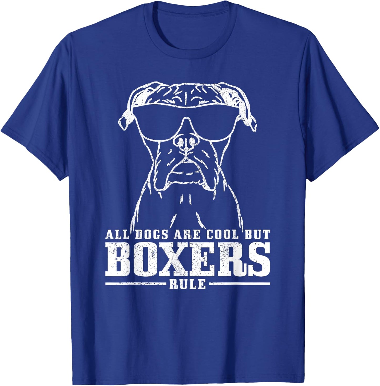 Boxer Saying Funny Dog Boxer Women Girls Kids T-Shirt - T-Shirt | Royal
