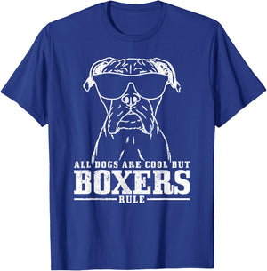 Boxer Saying Funny Dog Boxer Women Girls Kids T-Shirt - T-Shirt | Royal