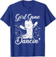 Line Dancing Texas Cowgirl Gift Women Line Dance T-Shirt - T-Shirt | Royal