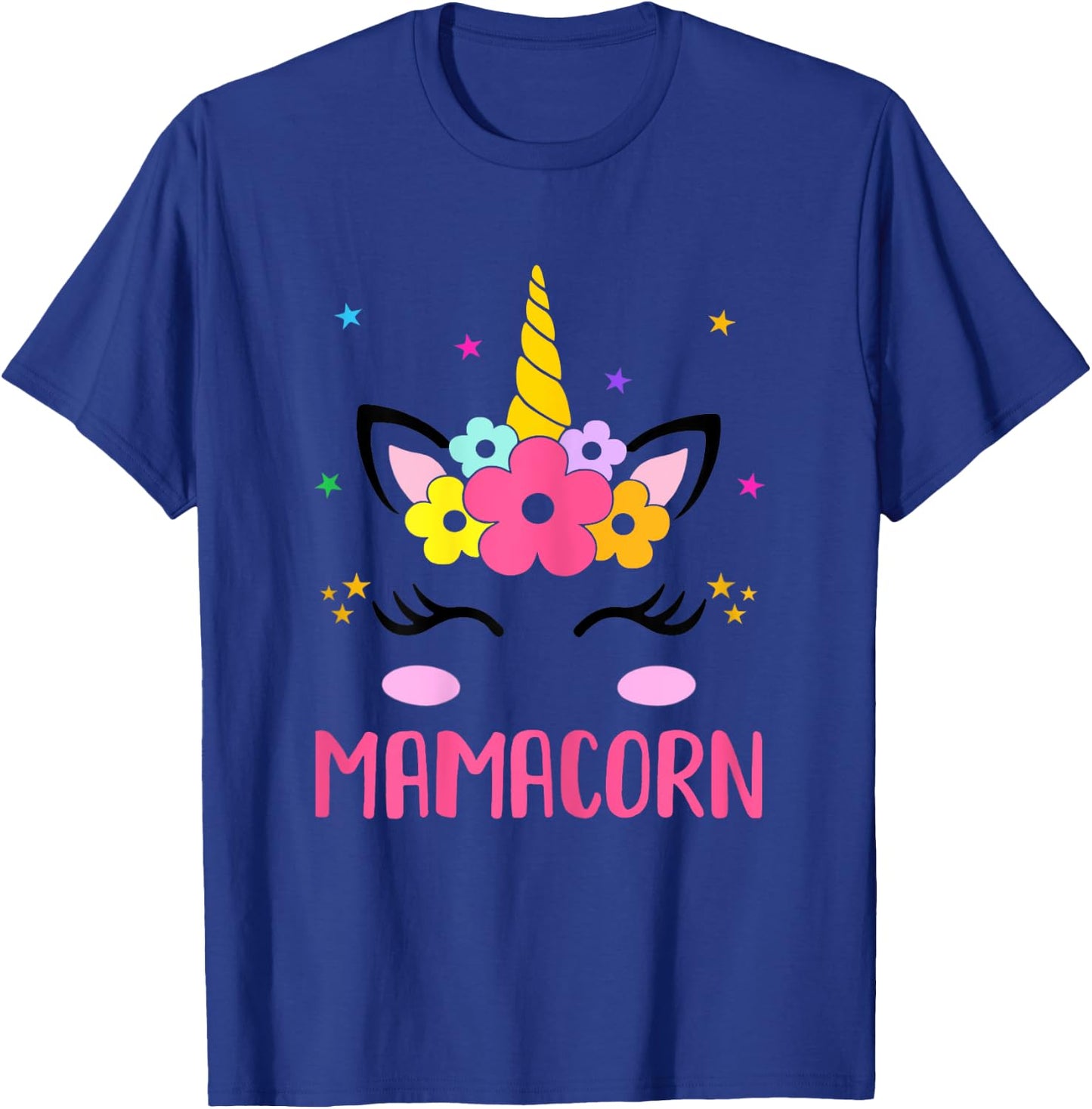 Funny Mamacorn Unicorn Costume Mom Mother's Day T-Shirt - T-Shirt | Royal