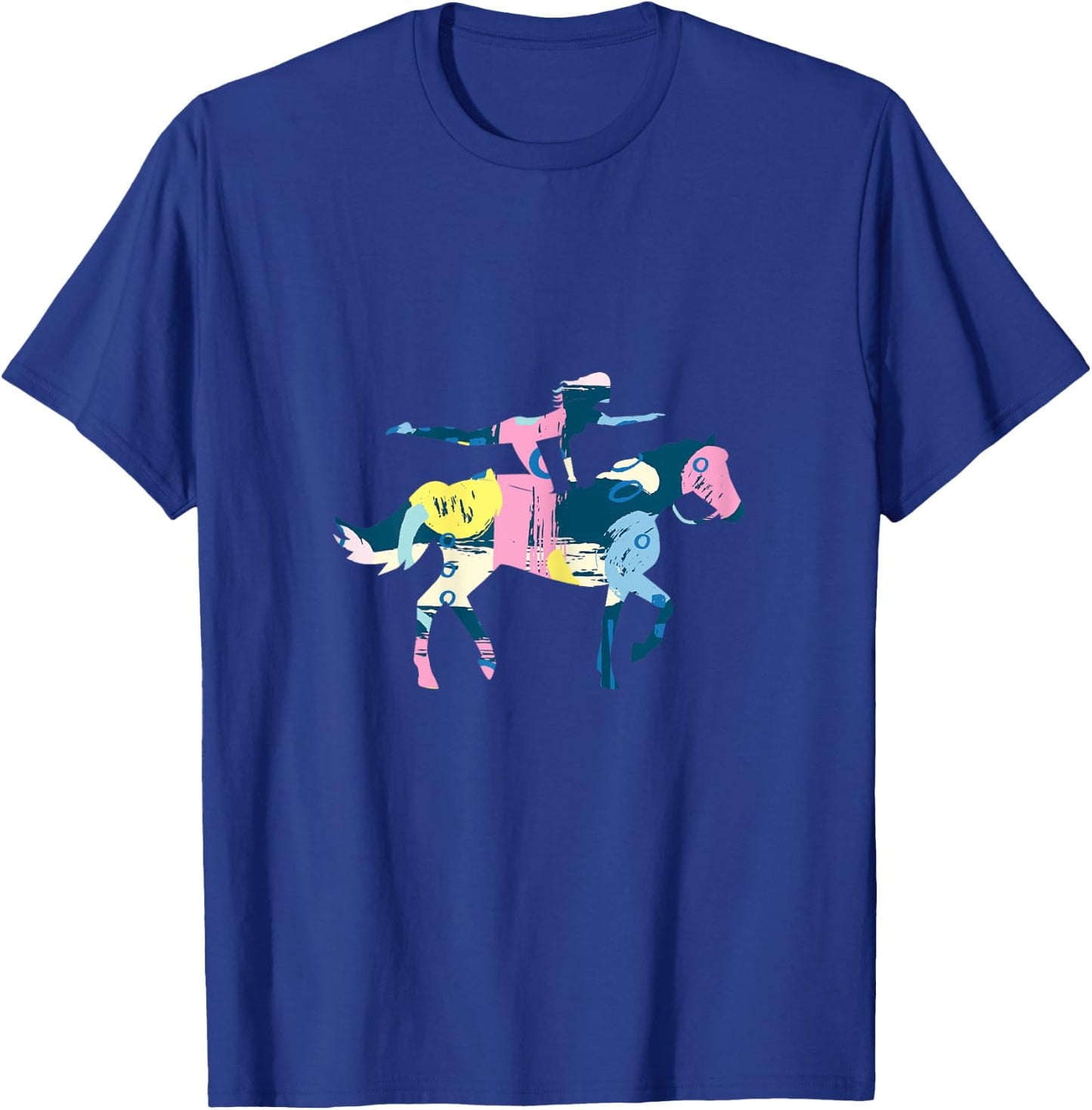 Vaulting Horse Sports Rider Volti Horse Riding Gift T-Shirt - T-Shirt | Royal