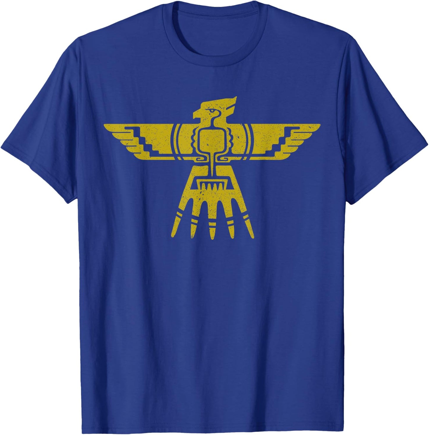 Native American Thunderbird Funny Tribal Art Gift Men Women T-Shirt - T-Shirt | Royal