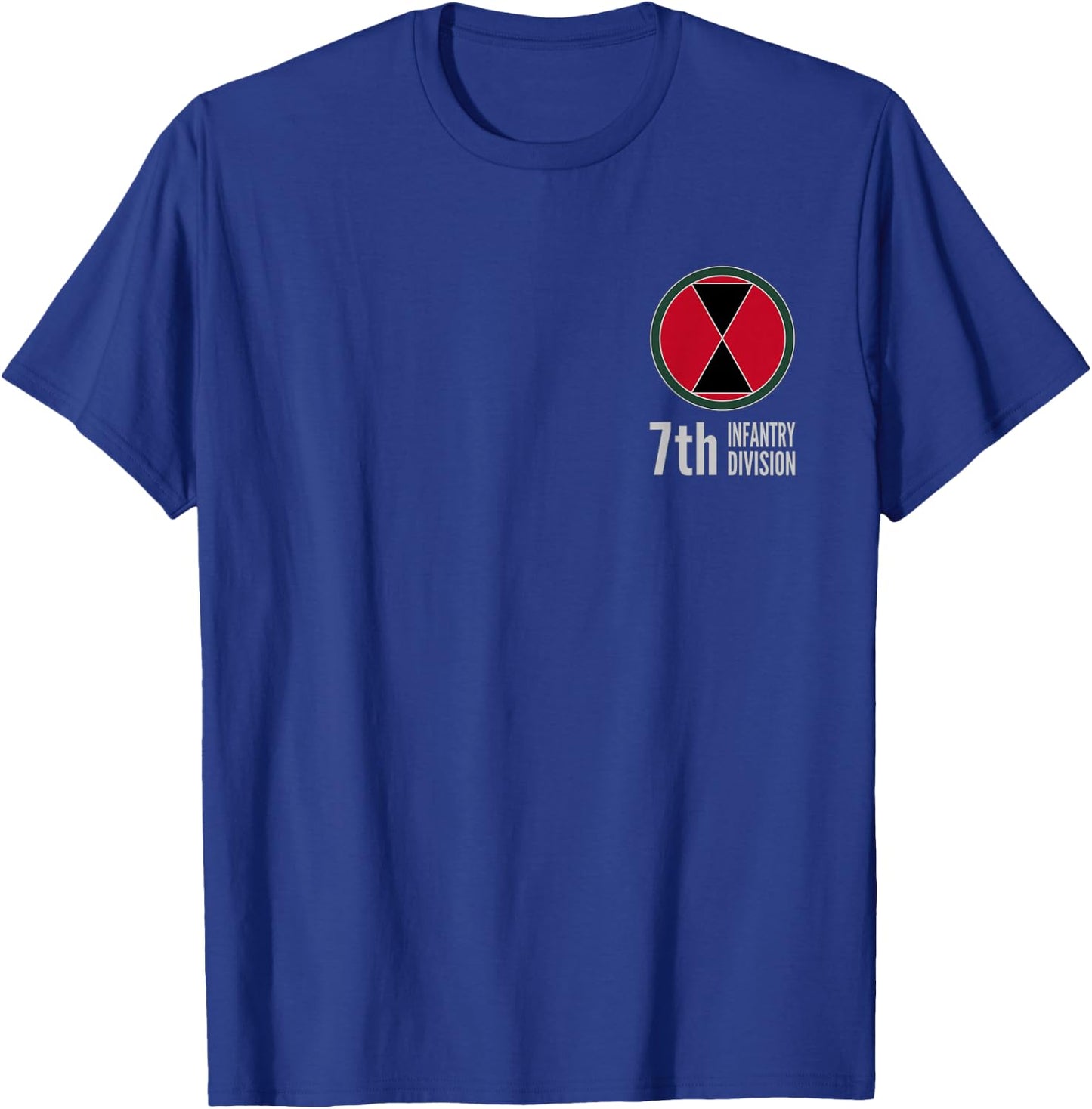 7th Infantry Division United States Army Lewis-mcchord T-Shirt - T-Shirt | Royal