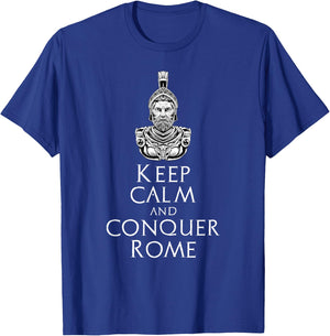 Hannibal Barca - Keep Calm And Conquer Rome - Carthage T-Shirt - T-Shirt | Royal