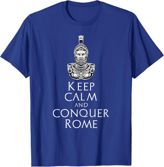 Hannibal Barca - Keep Calm And Conquer Rome - Carthage T-Shirt - T-Shirt | Royal