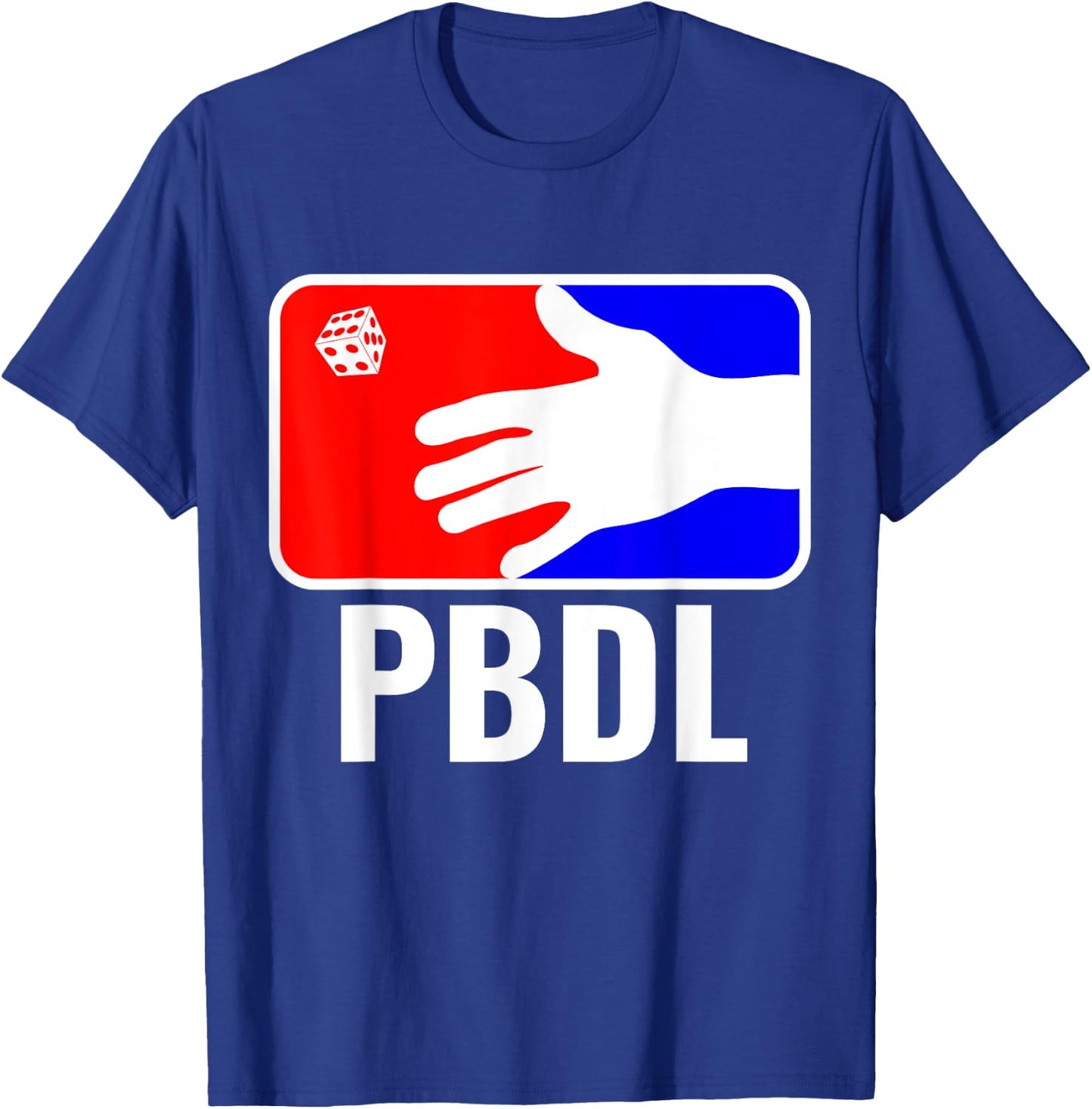 Professional Beer Die League Drinking Game Alcohol Party T-Shirt - T-Shirt | Royal
