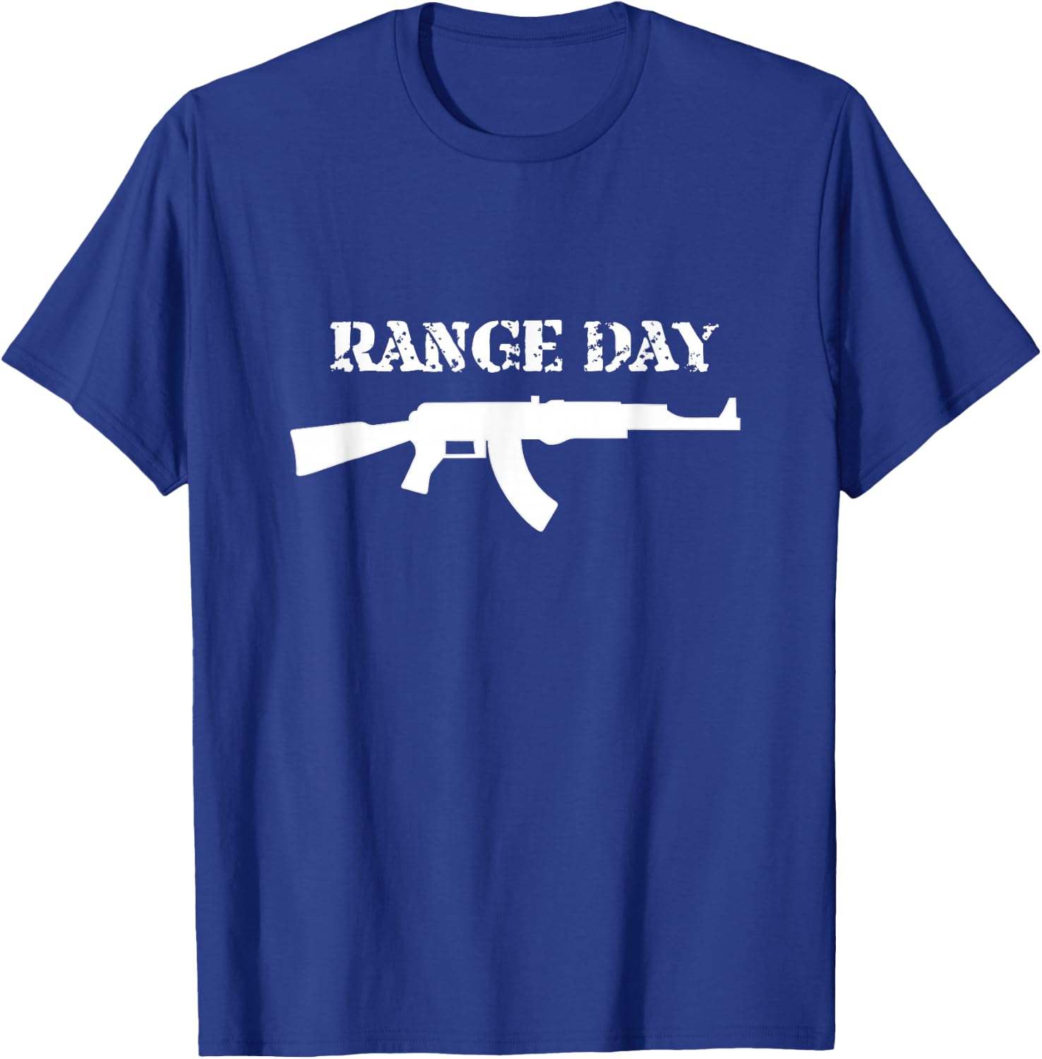 Range Day Firearms Tactical Rifle Instructor Police Military T-Shirt - T-Shirt | Royal