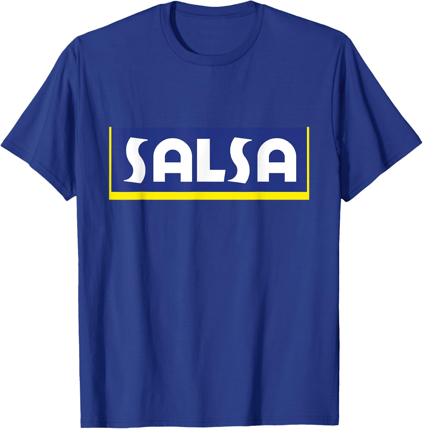 Salsa Dancing Music Food Puerto Rican Goya Latin Comida T-Shirt - T-Shirt | Royal