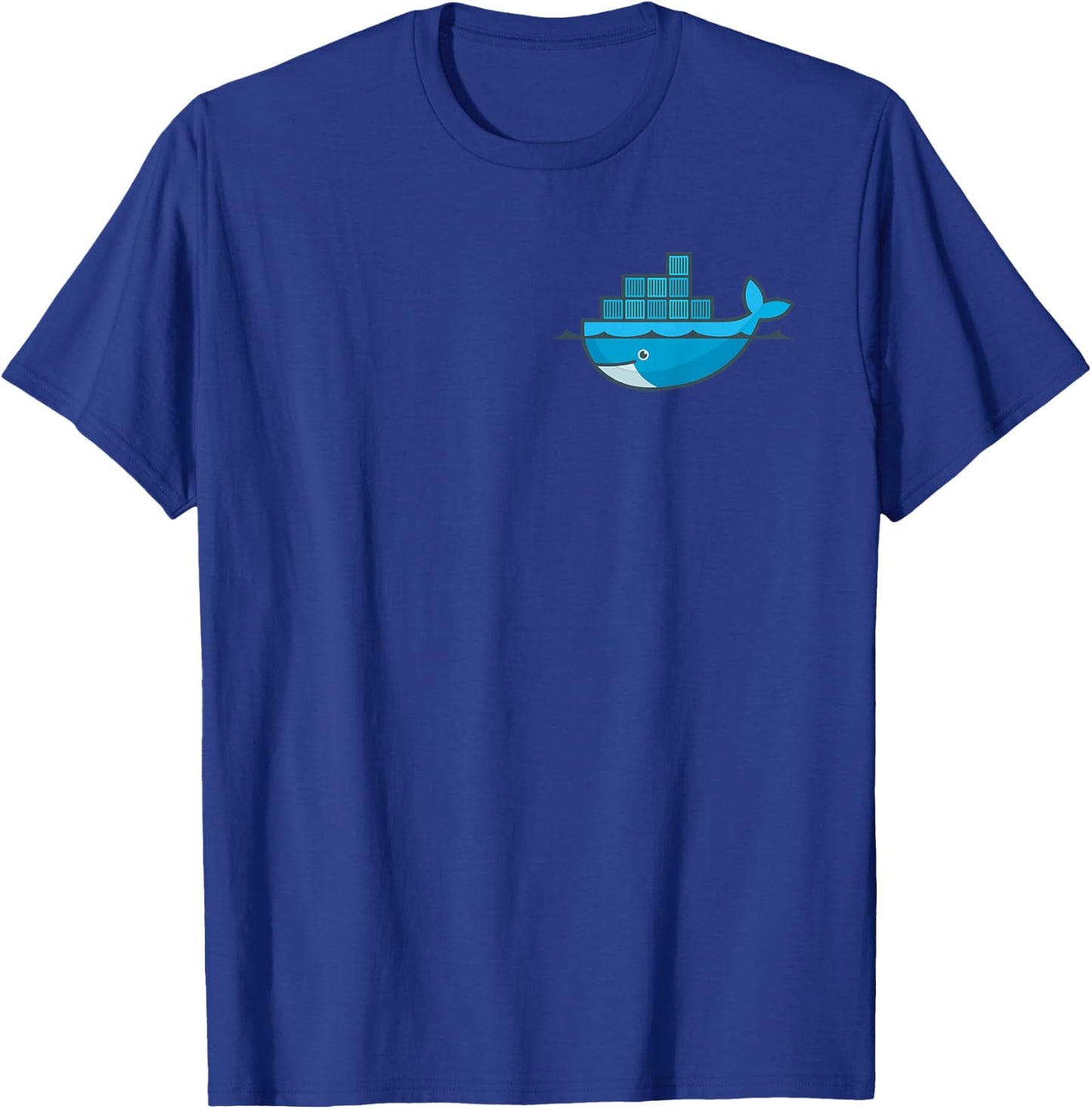 Docker whale T-Shirt - T-Shirt | Royal