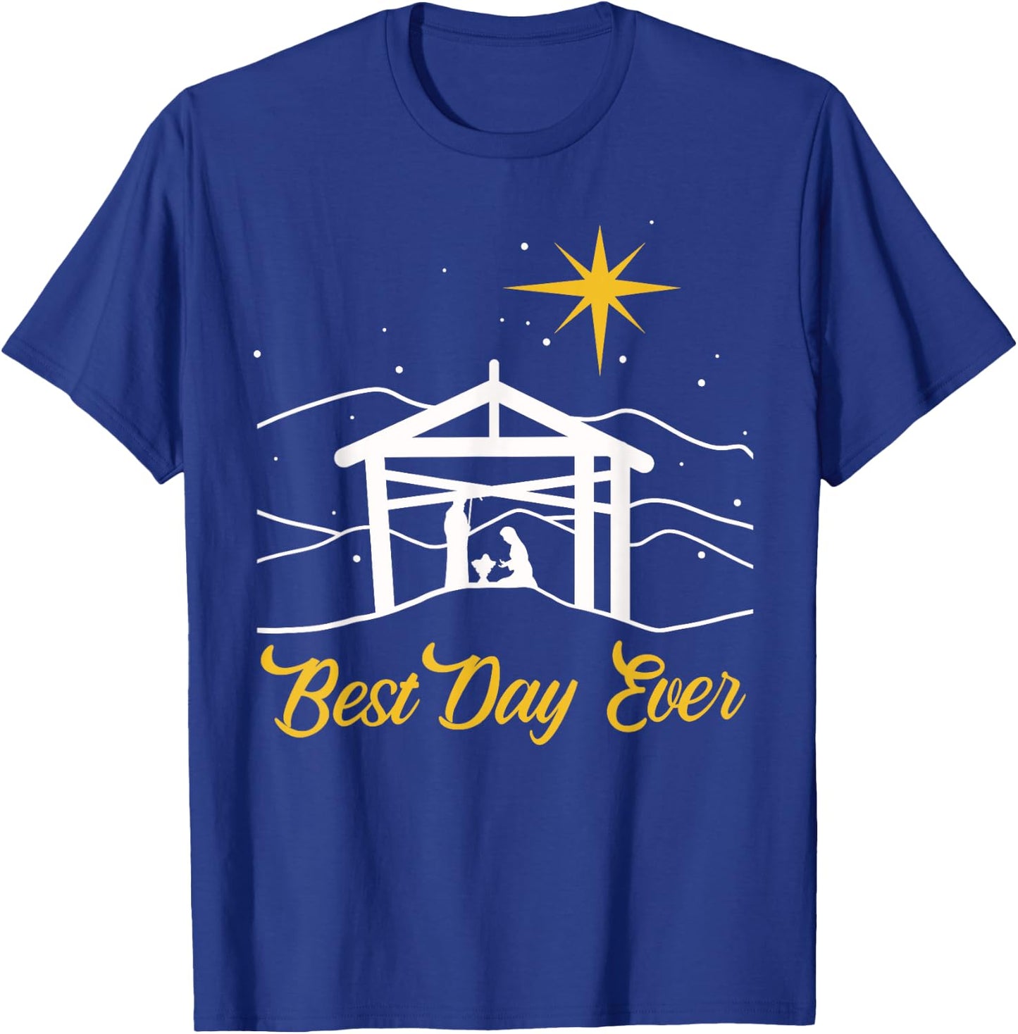 True Story Christmas Jesus Nativity gift, Christian gift T-Shirt - T-Shirt | Royal