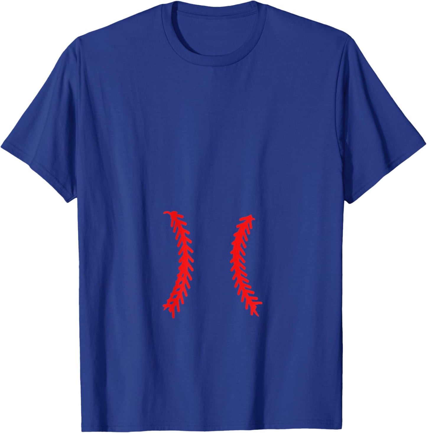Pregnant Baseball Mom Pregnancy Announcement T-Shirt - T-Shirt | Royal