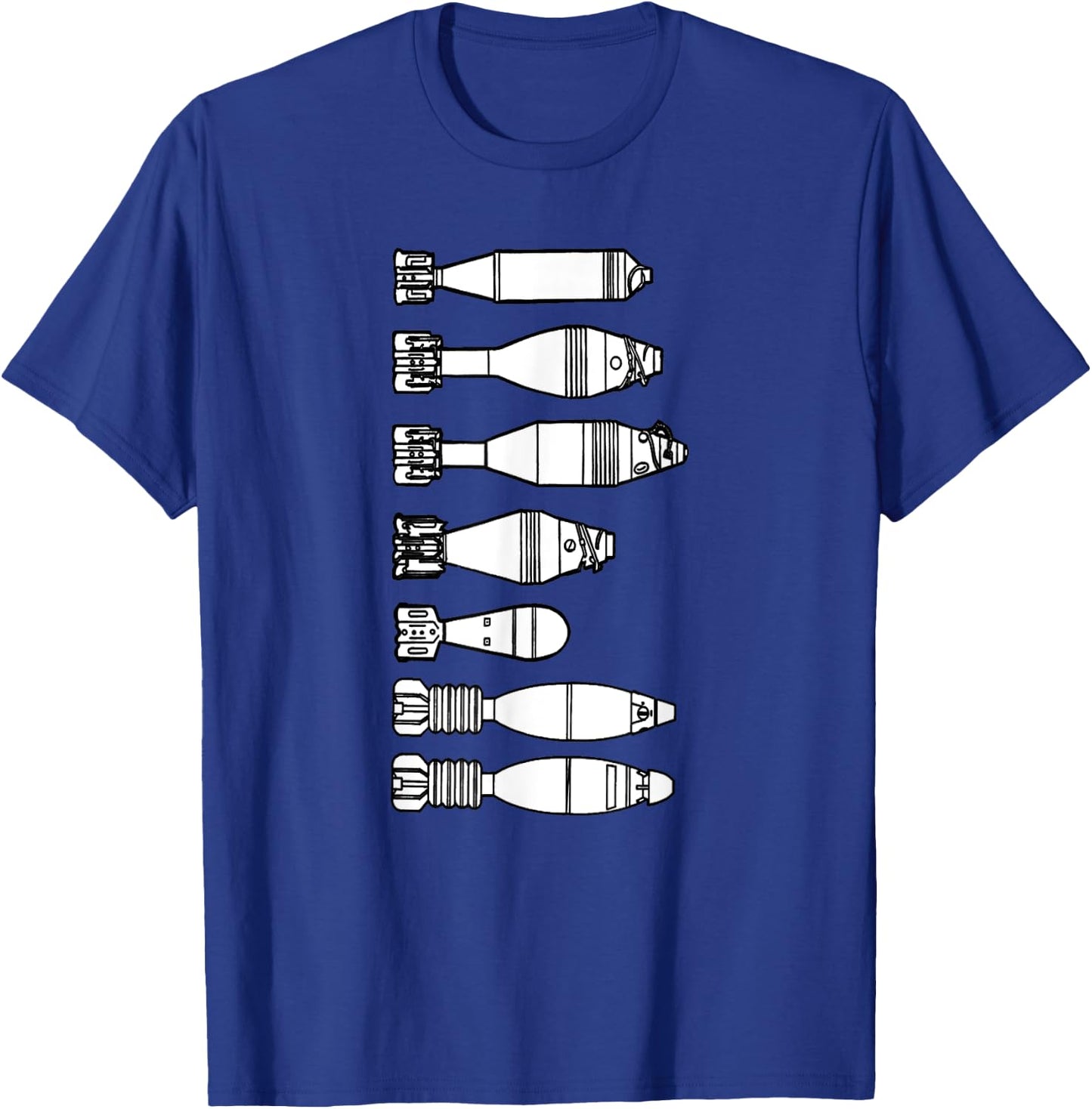 Mortarman Infantry Fragmentation Incendiary Rounds 11B 11C T-Shirt - T-Shirt | Royal