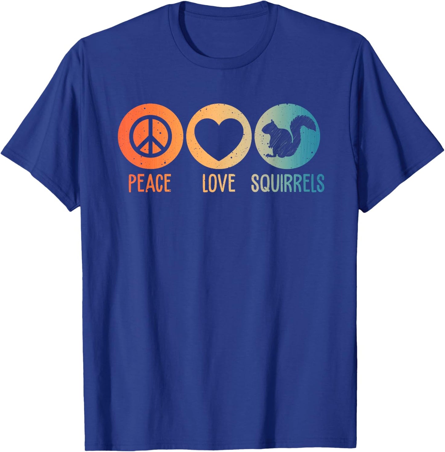 Funny Squirrel Novelty Design Squirrel Lover Men Women Kids T-Shirt - T-Shirt | Royal