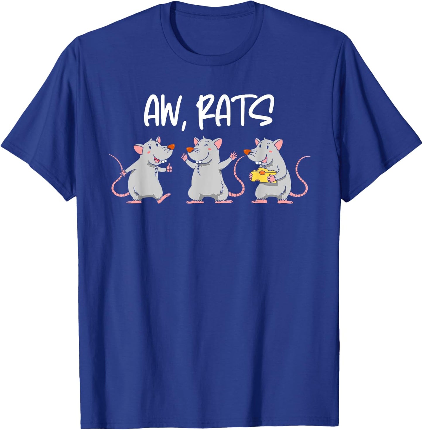 Animal Funny Aw Rats Kids T-Shirt - T-Shirt | Royal