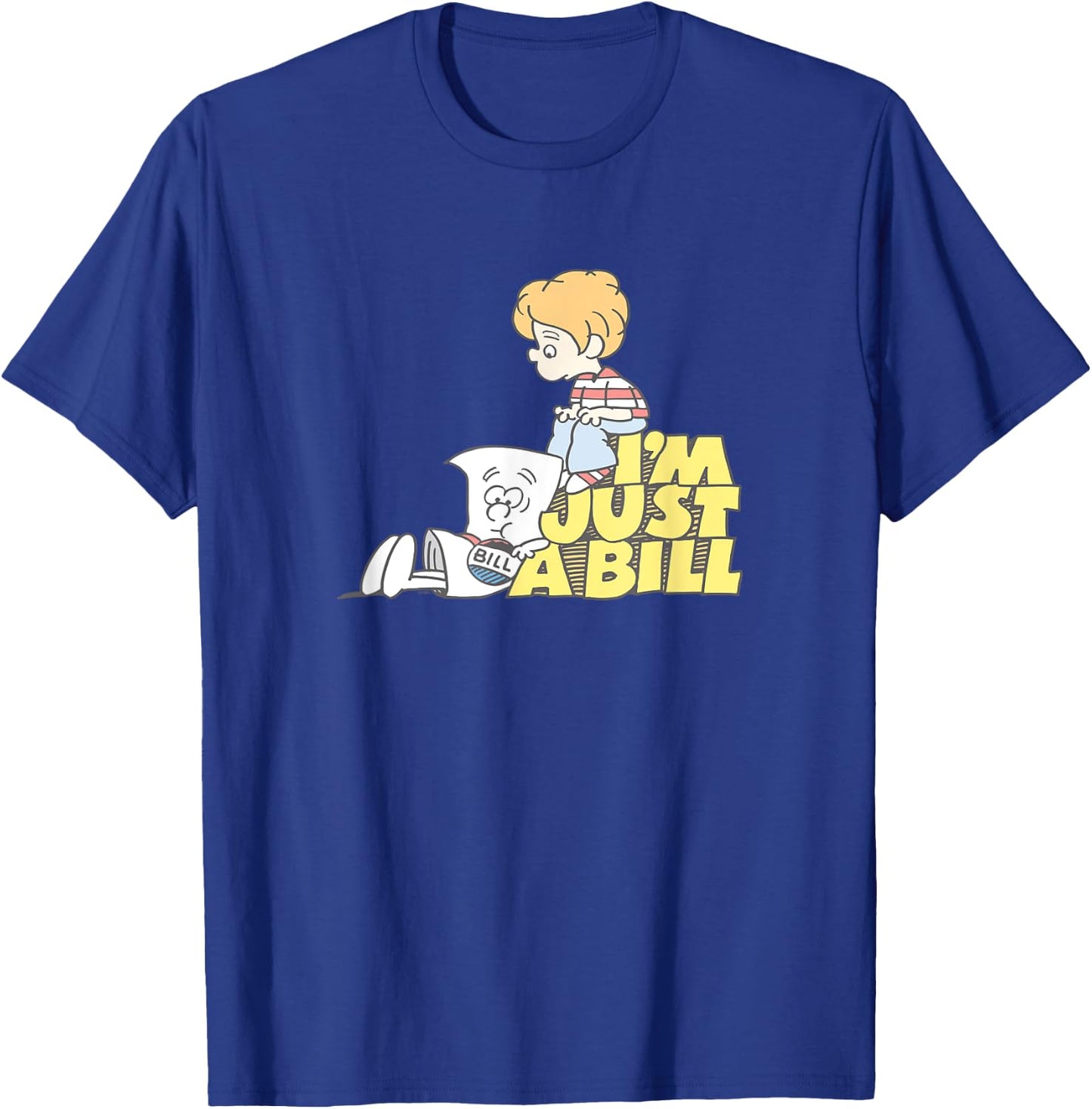Ripple Junction x Schoolhouse Rock I'm Just A Bill T-Shirt - T-Shirt | Royal