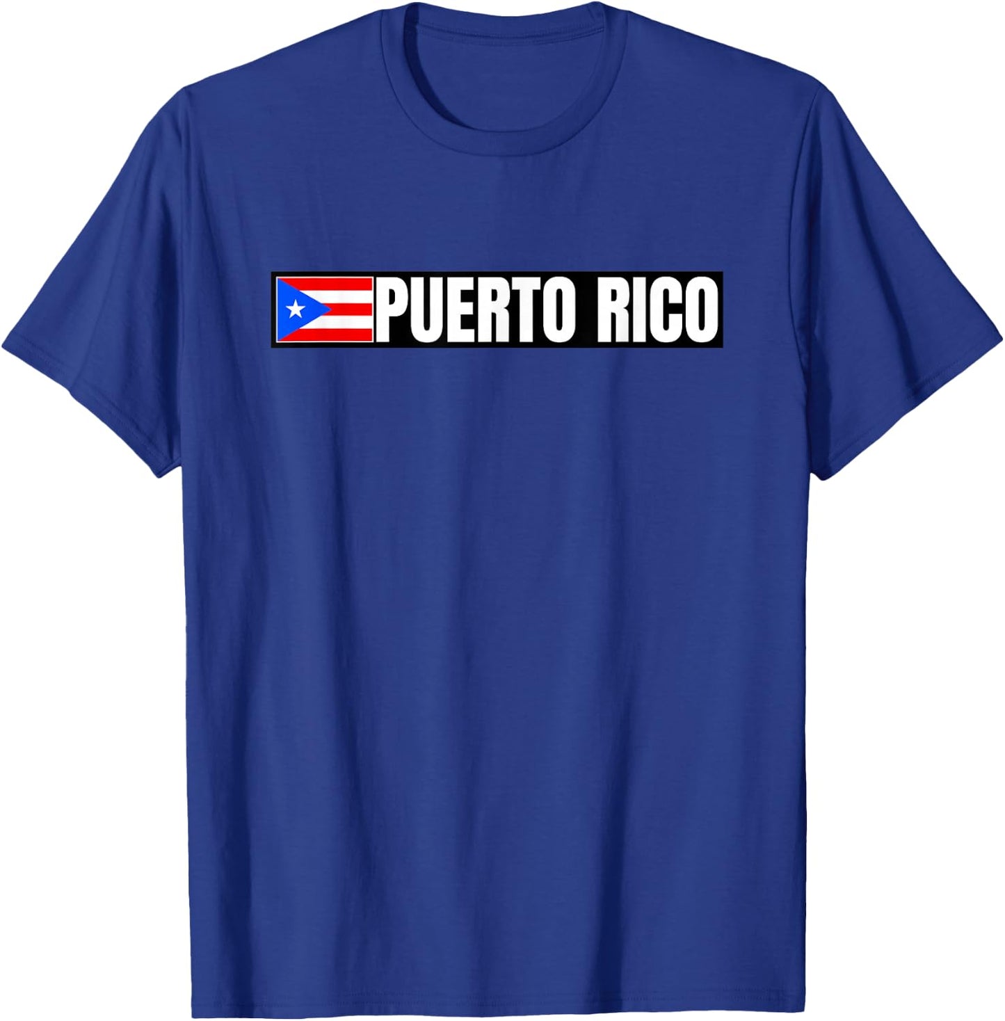 Puerto Rico Flag T-Shirt - T-Shirt | Royal