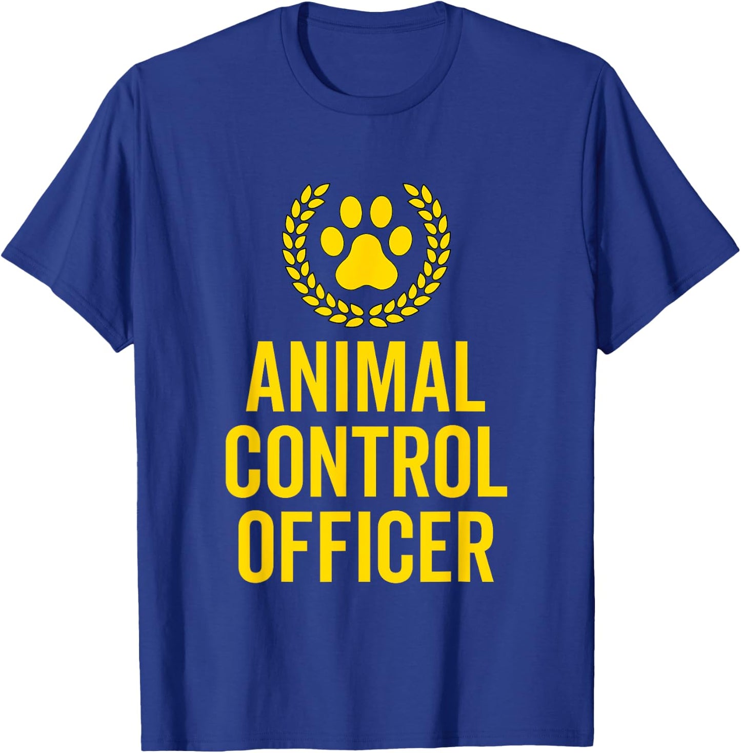 Animal Control Rescue Officer Halloween Animal Activist Gift T-Shirt - T-Shirt | Royal