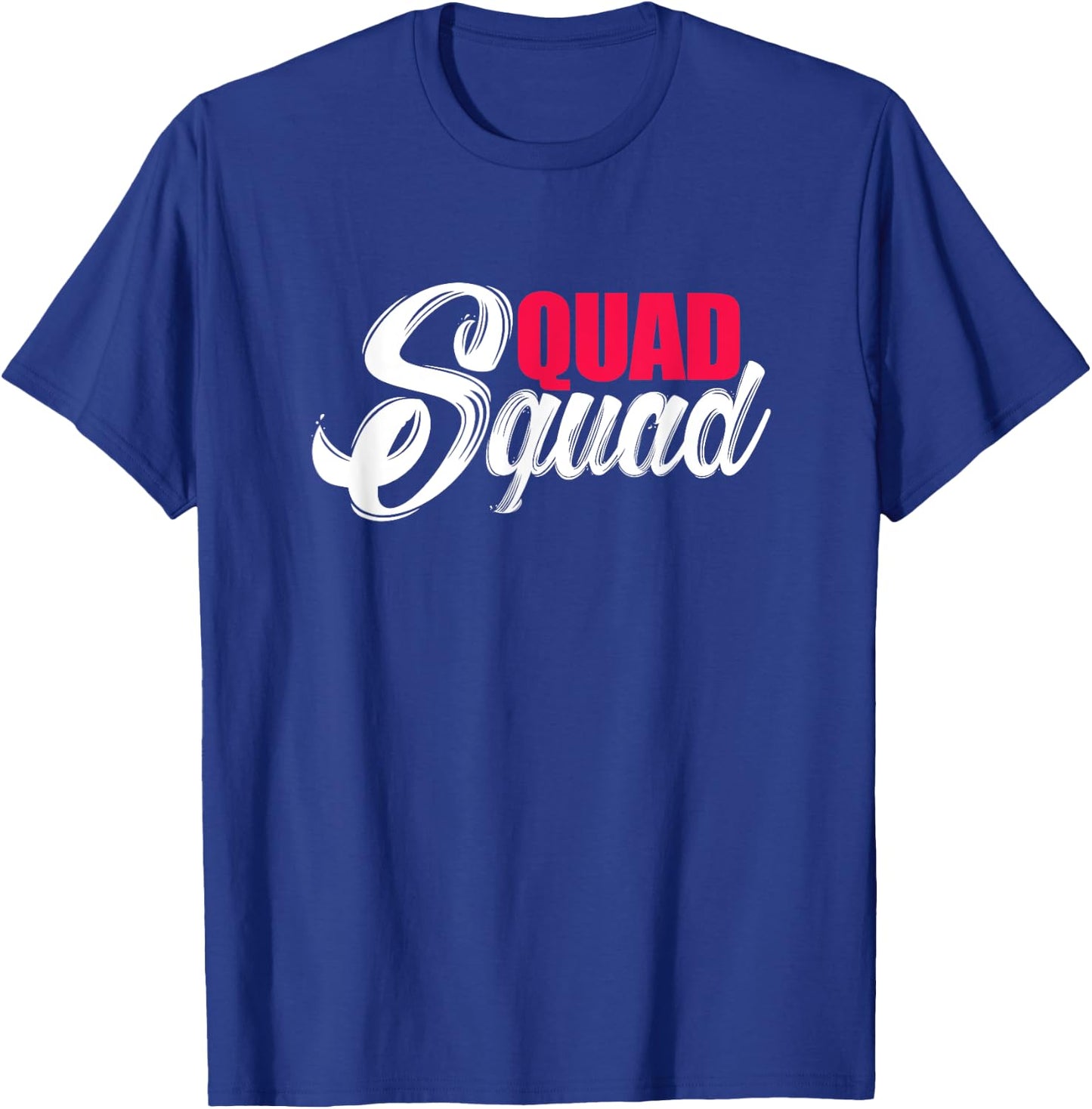 Quad Squad ATV Four Wheeler Biker T-Shirt - T-Shirt | Royal