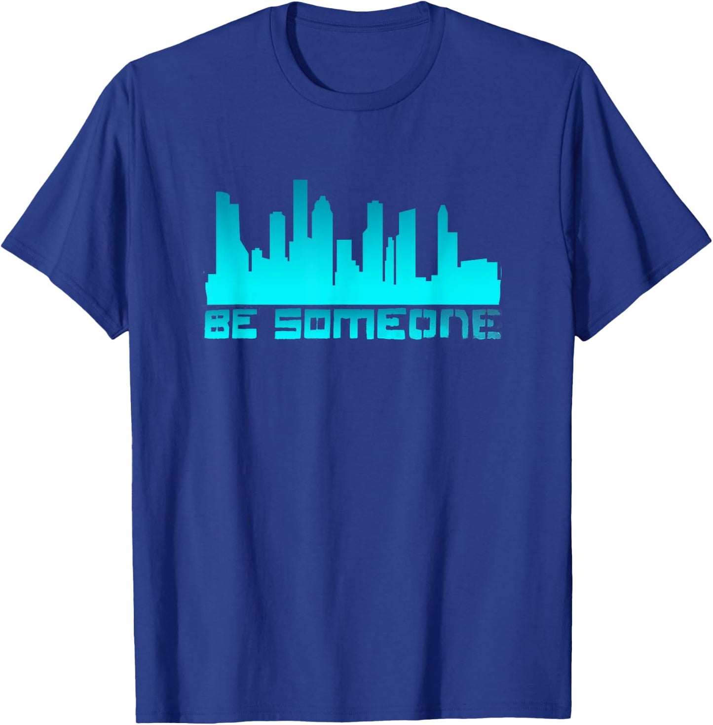 Houston Be someone Bridge Houston Skyline H-Town Be Someone T-Shirt - T-Shirt | Royal