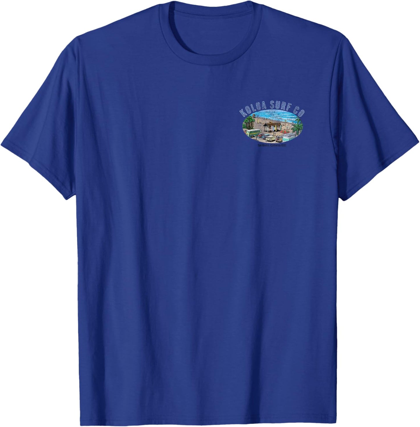 Koloa Surf San Onofre Beach Graphic T-Shirt - T-Shirt | Royal