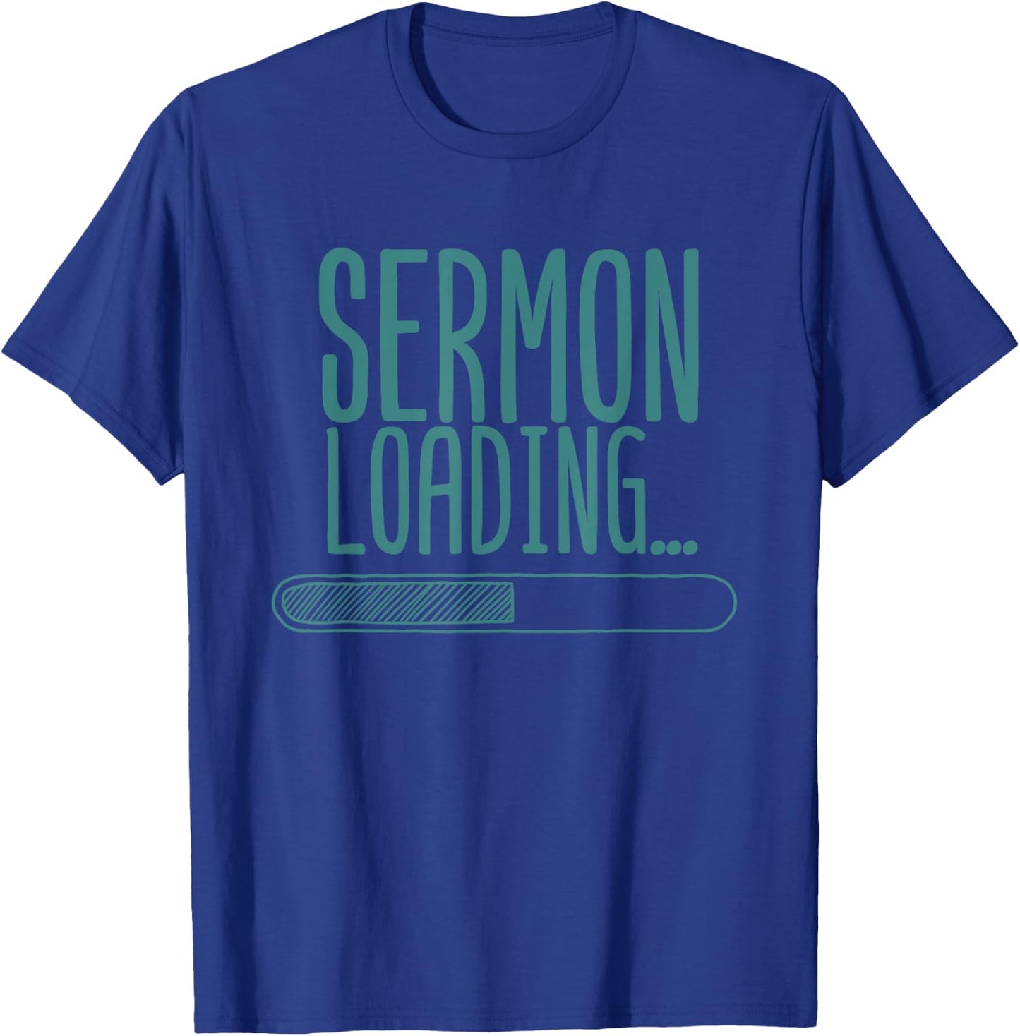 Funny Pastor Appreciation Gift | Cute Preaching Men Women T-Shirt - T-Shirt | Royal