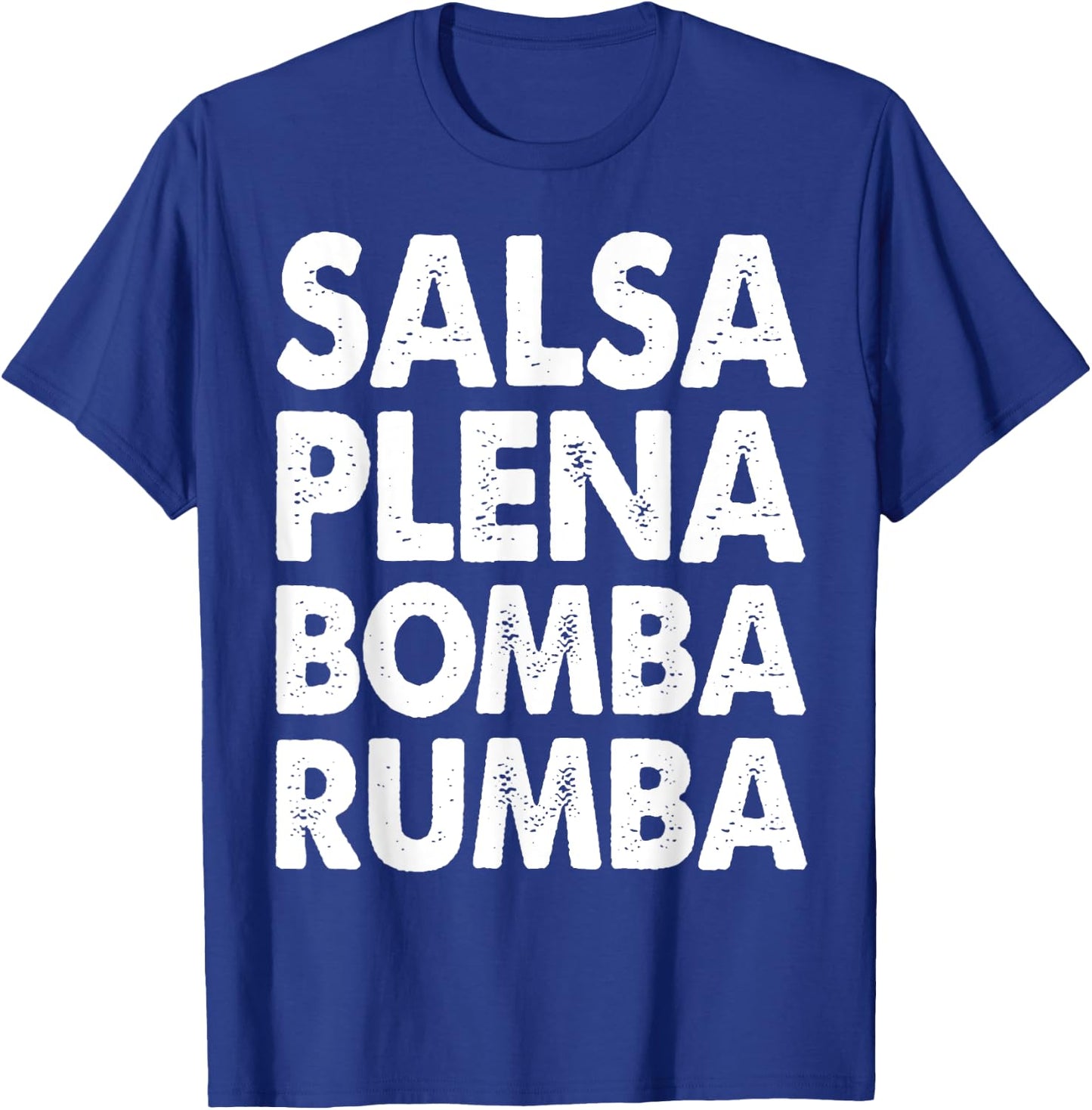 Funny Salsa Dance Shirts Women Salsa Plena Bomba Rumba T-Shirt - T-Shirt | Royal