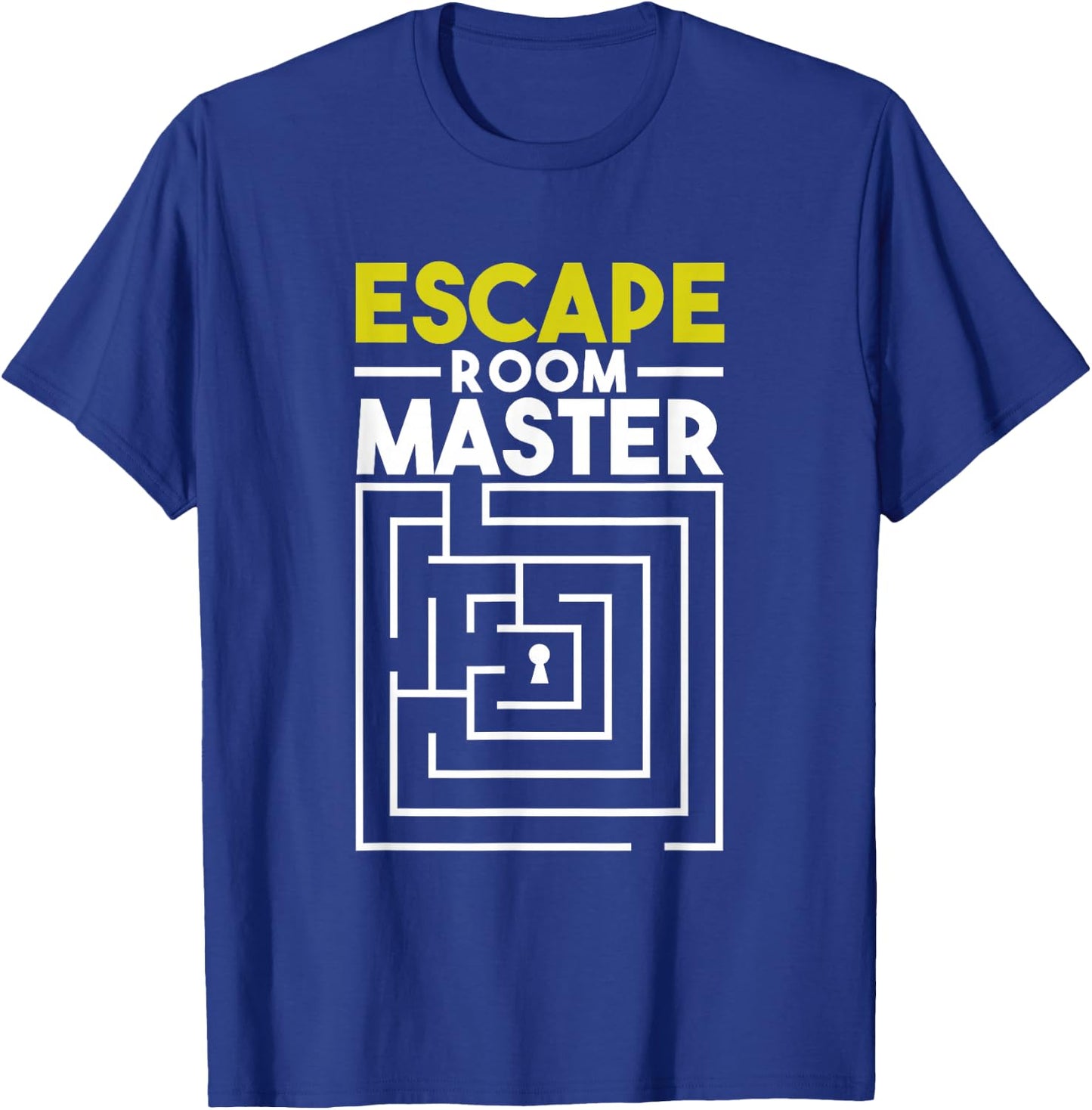 Escape Room Master Adventure Game Enclosed rooms T-Shirt - T-Shirt | Royal