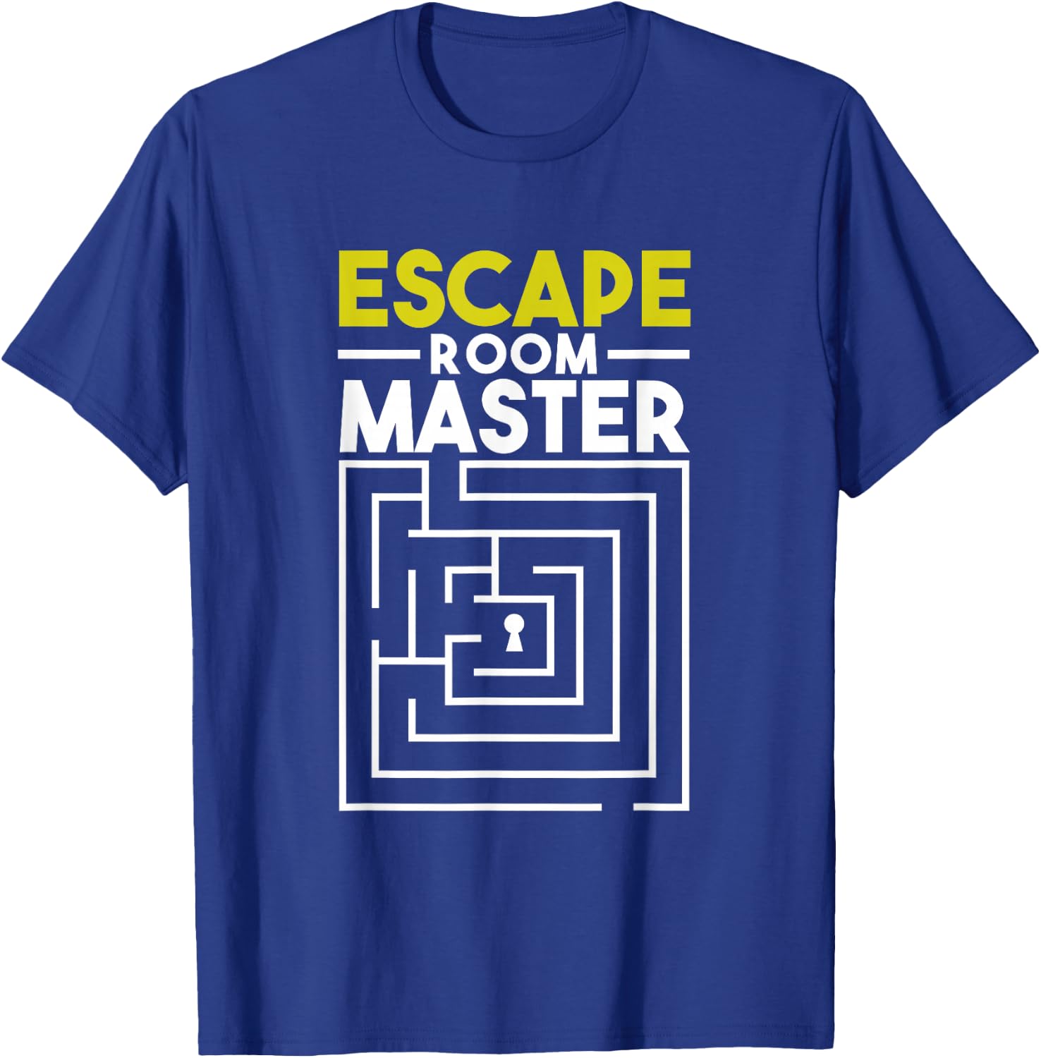 Escape Room Master Adventure Game Enclosed rooms T-Shirt - T-Shirt | Royal