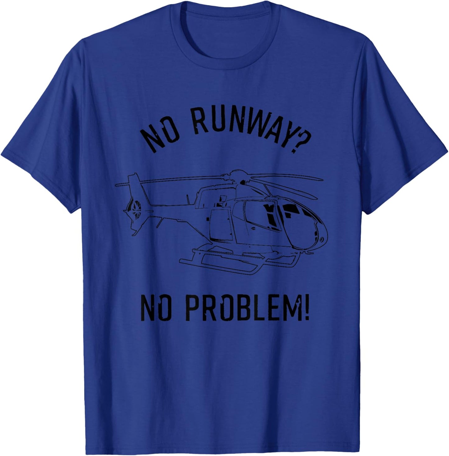 Funny Helicopter Pilot Art Women Fly Heli Helicopter T-Shirt - T-Shirt | Royal