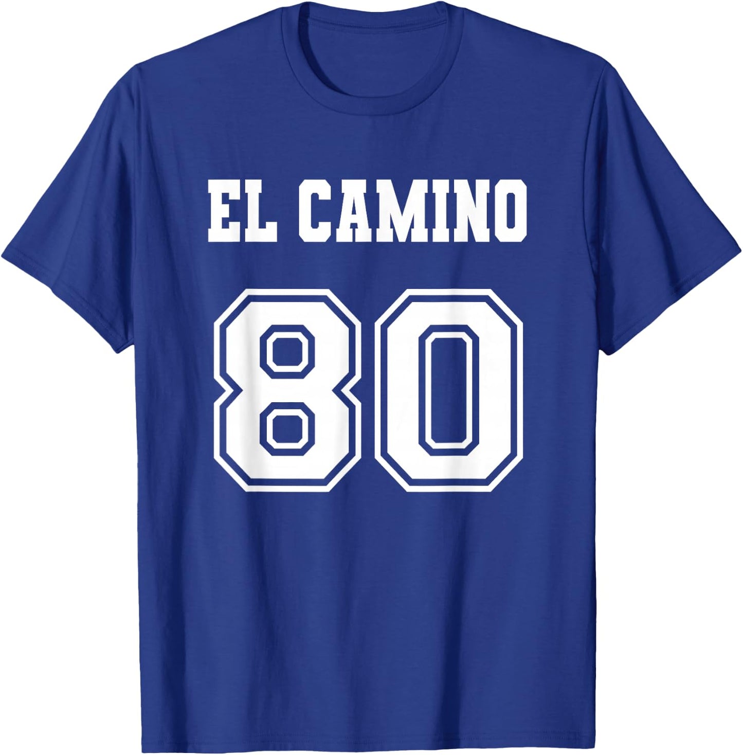 Jersey Style El Camino 80 1980 T-Shirt - T-Shirt | Royal