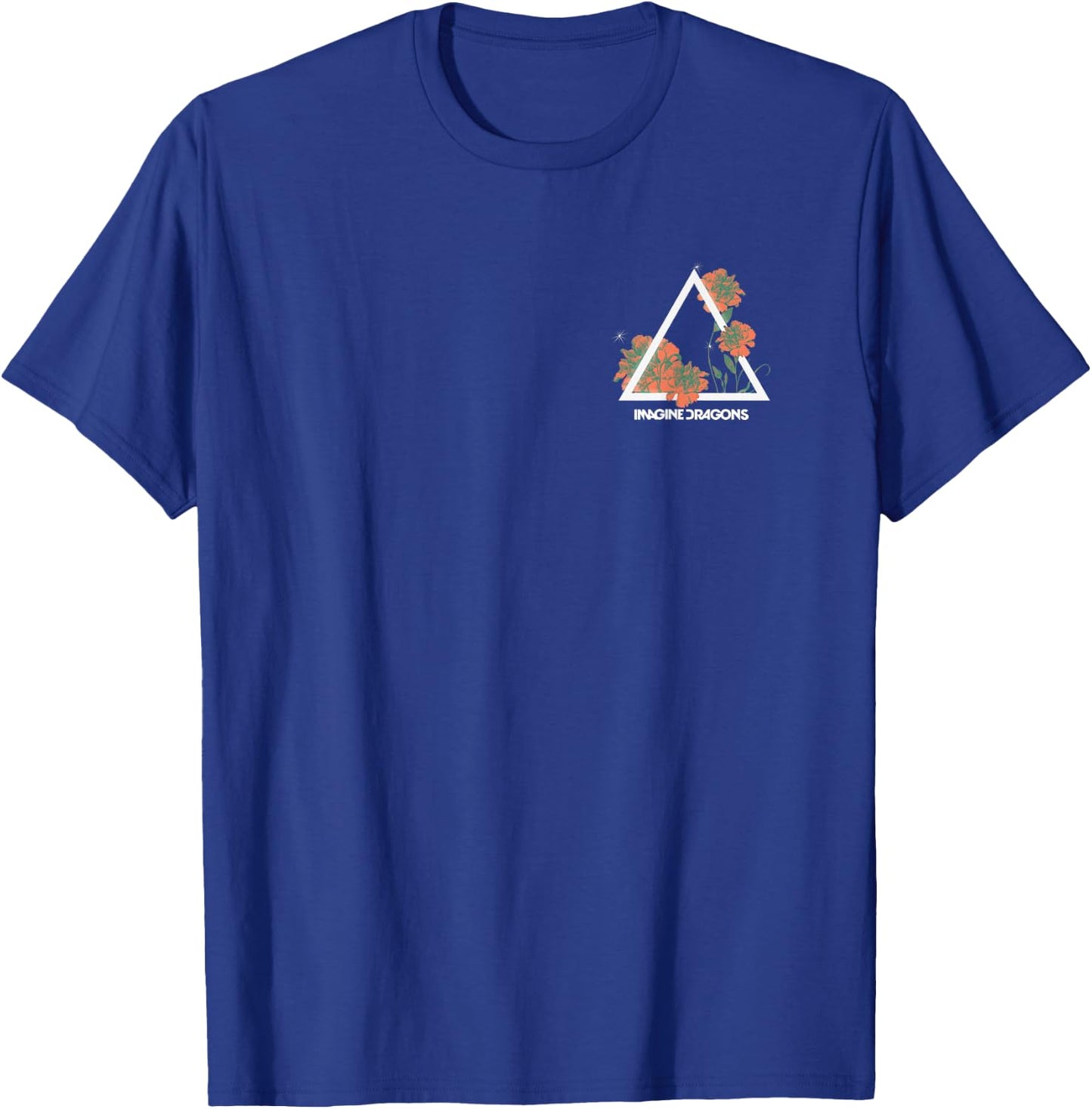 Imagine Dragons Floral Prism T-Shirt - T-Shirt | Royal